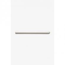 Waterworks 02-54408-10396 - Architectonics Handmade Universal Small Dome Liner 1/2 x 6 Stopend (Left) in Admiral Glossy Crackl