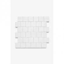 Waterworks 02-47098-42892 - Claypaper Handmade 2'' x 2'' Staggered Mosaic in  Flannel Glossy