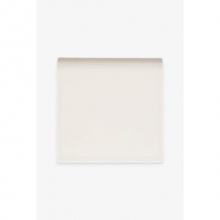 Waterworks 02-59975-12974 - Architectonics Dust-Pressed Mud Cap 4 1/4 x 4 1/4 in Obsidian Glossy Solid