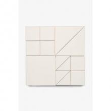 Waterworks 02-57054-02865 - Architectonics Handmade Decorative Field Tile Unlimited Quads in Bronze Glossy Metallic