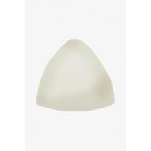 Waterworks 02-53406-05698 - Architectonics Dust-Pressed Beak 1 x 1 in Graycloth Glossy Solid