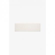 Waterworks 02-36452-21198 - Architectonics Handmade Field Tile 2 x 6 Bullnose Single (Long) in Apollo Glossy Solid