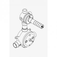 Waterworks 26-21725-90665 - Universal Thermostatic Valve with Integrated Two Way Diverter with Shutoff Valve