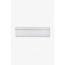 Waterworks 02-88628-77886 - Bradbury Chair Rail 2 3/8 x 8 1/4 in Magnetite Glossy Solid