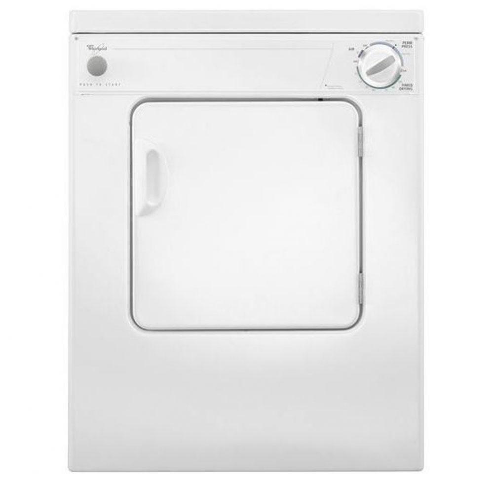 3.4 cu. ft. Compact Electric Dryer with AccuDry™ Drying System