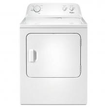 Whirlpool WED4616FW - 7.0 cu. ft. Top Load Paired Dryer with the Wrinkle Shield™ option
