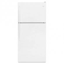 Whirlpool WRT148FZDW - 18'' Top Freezer. Wh. Glass Estar. White