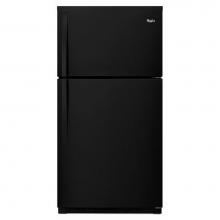 Whirlpool WRT511SZDB - 33-inch Wide Top-Freezer Refrigerator with LED Interior Lighting - 21.3 cu. ft.