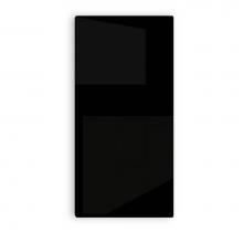 WarmlyYours IP-0250-LV-BLA - Lava Glass Black 250W - 25'' X
