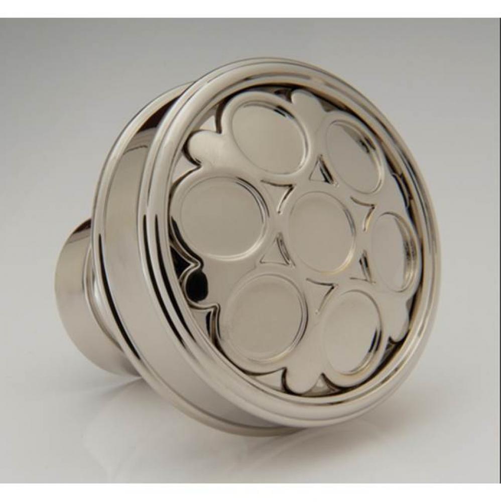Hazenberg 1-1/4'' Flat Knob - Antique Pewter