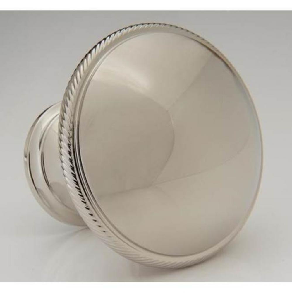 Port Royal 1-1/2'' Rope Knob - Hammered - Weathered Pewter