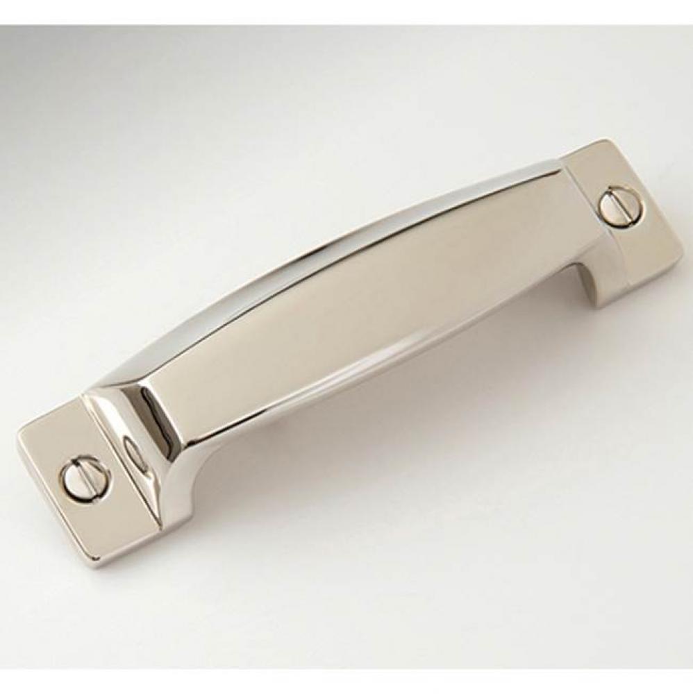Hudson 4'' Cup Pull - Hammered - Weathered Brass
