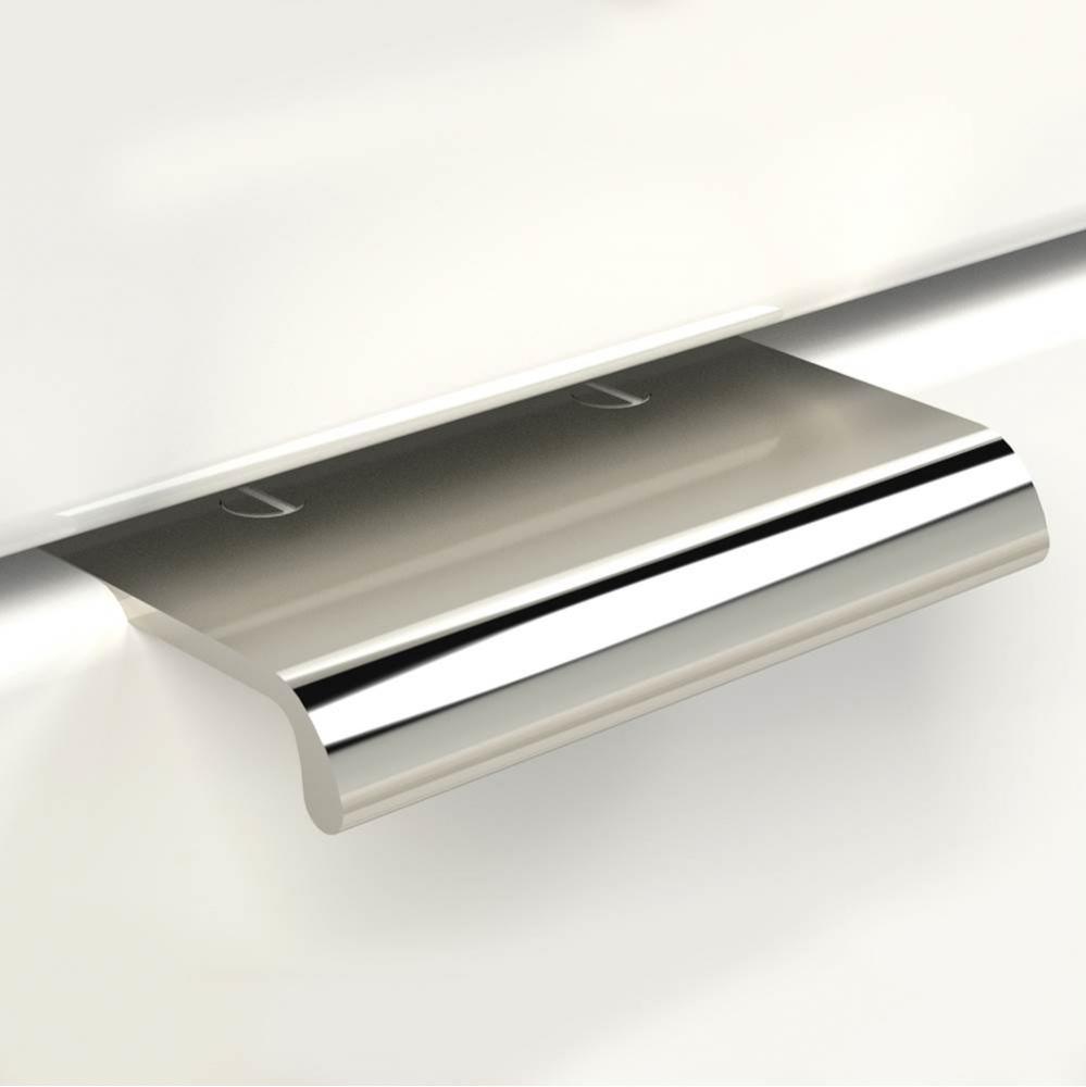 1-1/2'' C-C Tear Drop Style Tab Pull - Satin Brass