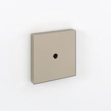 Water Street Brass 4415_BSSN - Manor 1-3/4'' X 1-3/4'' Square Appliance Pull Backplate Surface Mount -Satin N