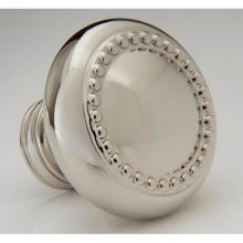 Water Street Brass 8447WP - Bead 1-1/2'' Round Knob - Weathered Pewter