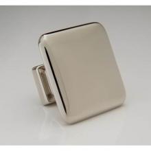 Water Street Brass 8449WP - Hudson 1-3/8'' Square Knob - Weathered Pewter