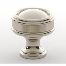 Water Street Brass 8533BARC - Port Royal 1-1/4'' Recessed Coin Knob - Barcelona
