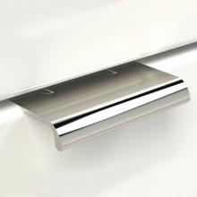 Water Street Brass 7721112SB - 1-1/2'' C-C Tear Drop Style Tab Pull - Satin Brass