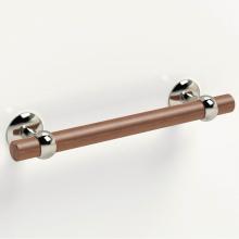 Water Street Brass 7754SB - 8'' Urban Loft Walnut Pull- Satin Brass