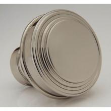 Water Street Brass 8433EBARC - Terrace 1-1/4'' Flat Knob - Engraved - Barcelona