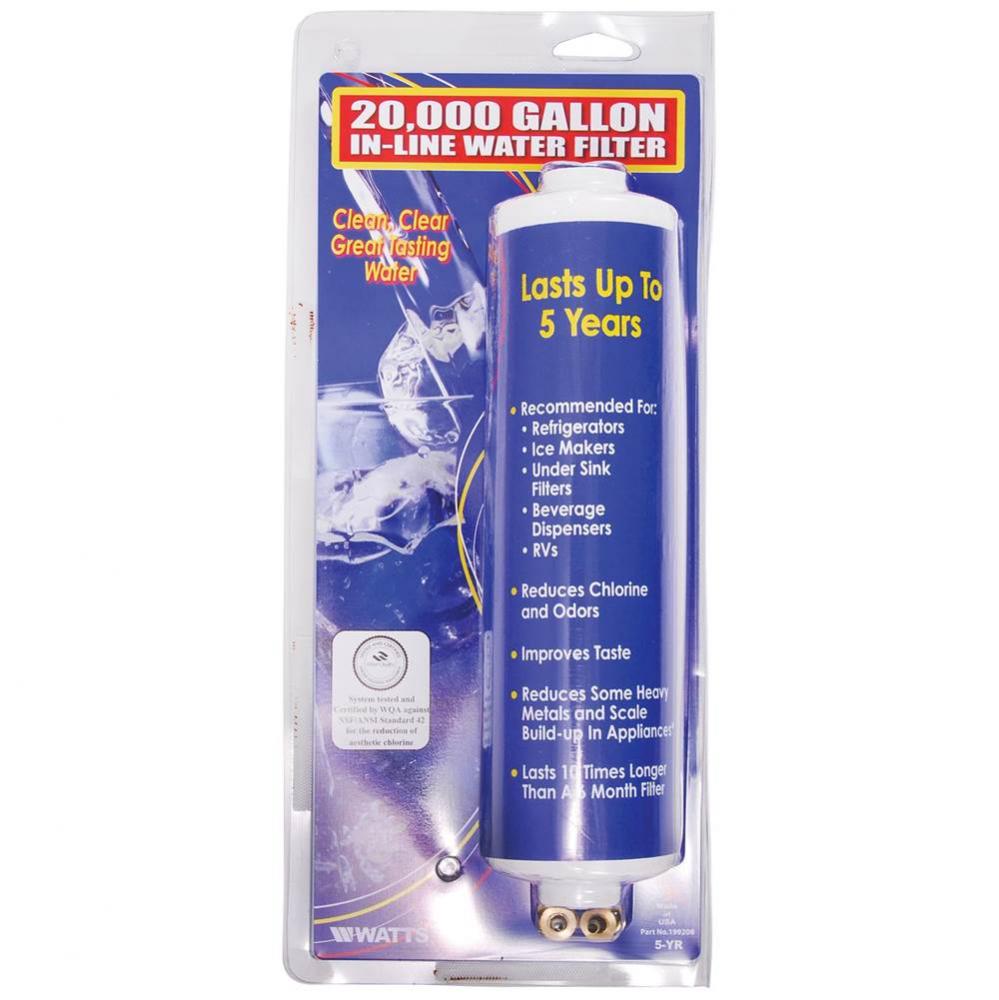 Gac Inline Filter