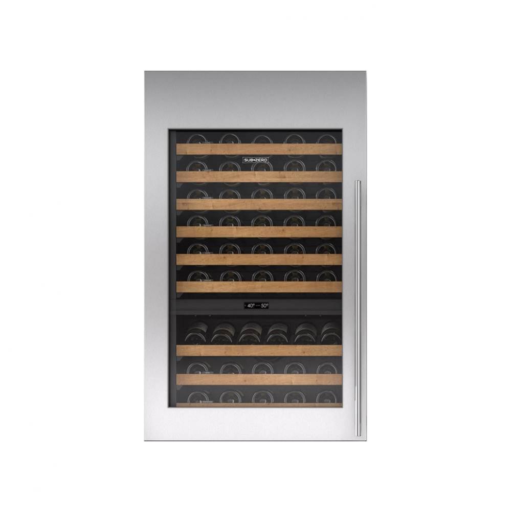 Panel,Door 30'' Wine Tall Tubular Handle Left Hinge