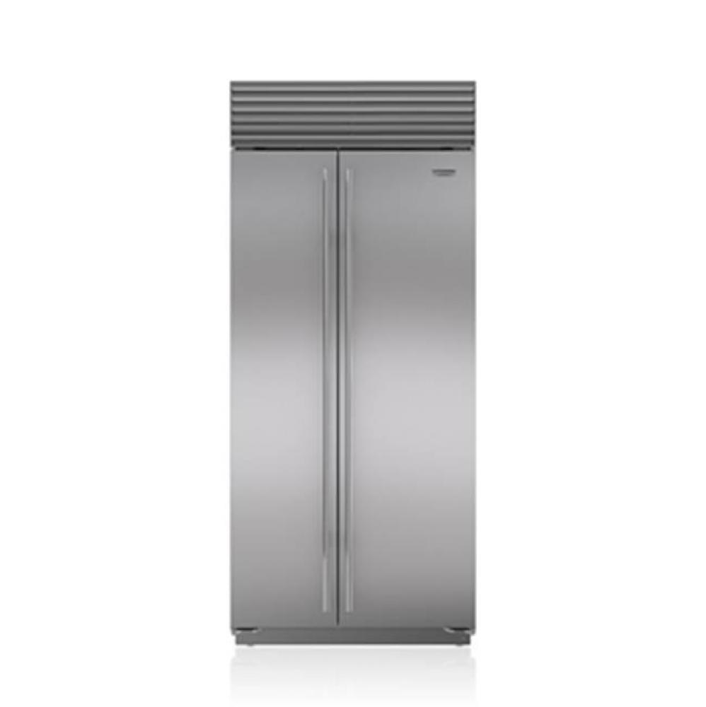 36'' BUILT-IN, SIDE-BY-SIDE, SS, TUBULAR