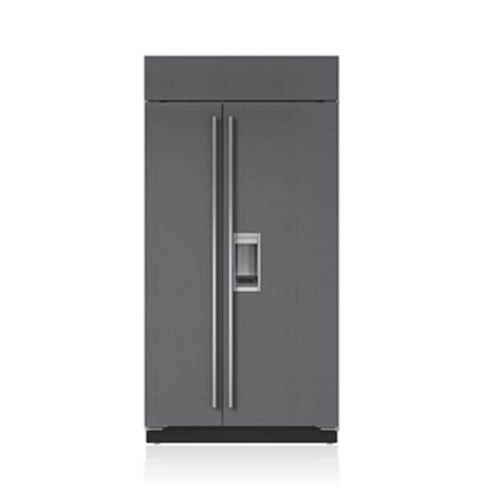 42' Classic Side-by-Side Refrigerator/Freezer with Dispenser - Panel Ready