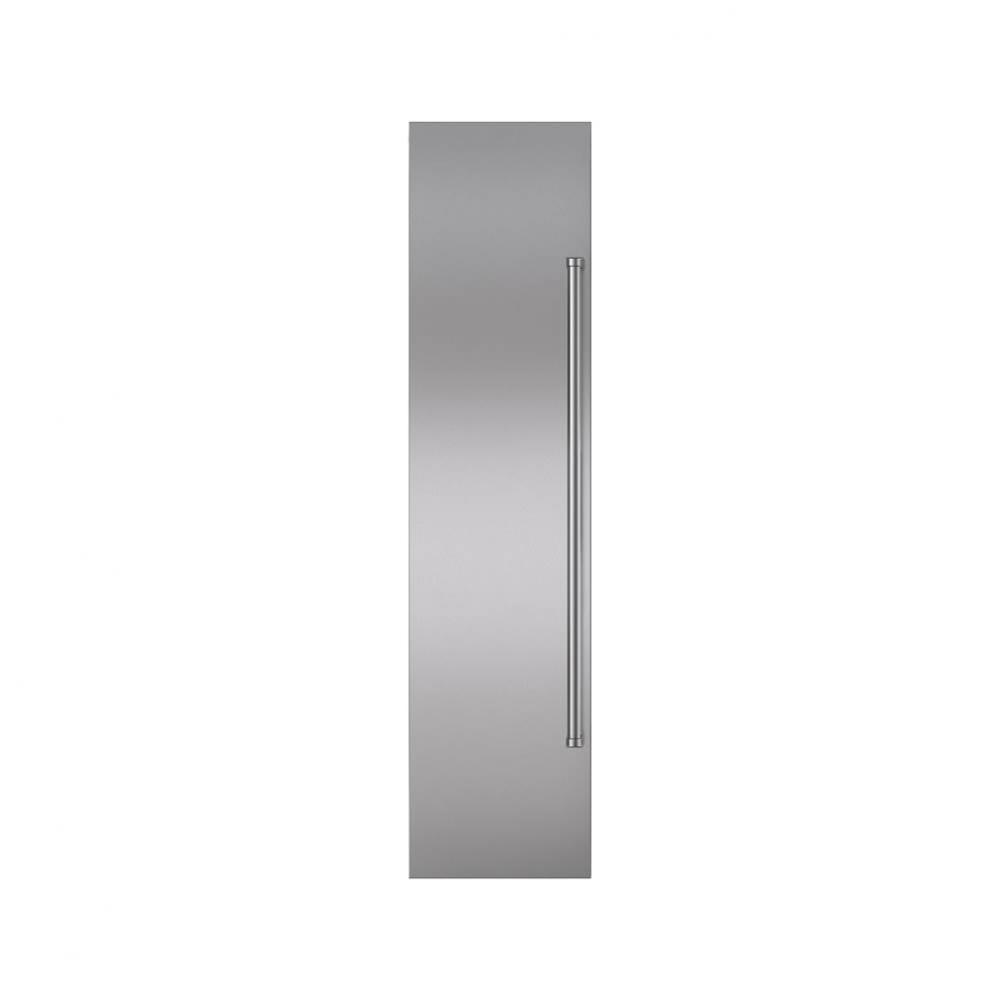 Classic 48'' Stainless Steel Flush Inset Freezer Door Panel With Pro Handle