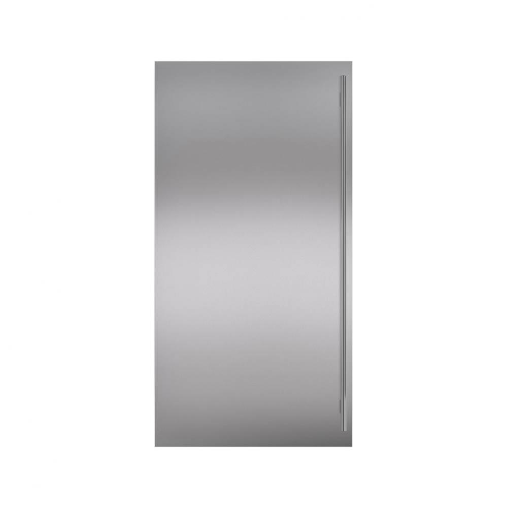 Classic 36'' Stainless Steel Flush Inset Door Panel With Tubular Handle