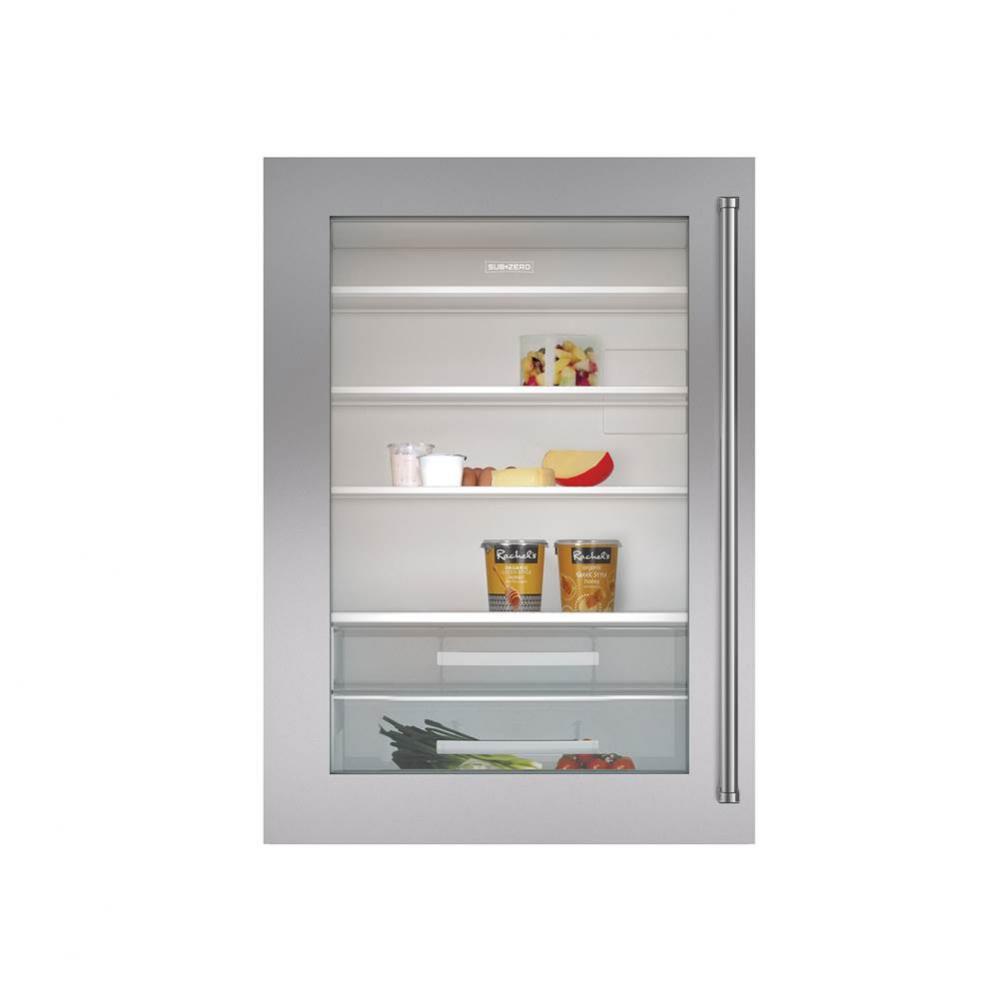 Classic 36'' Stainless Steel Flush Inset Door Panel With Pro Handle