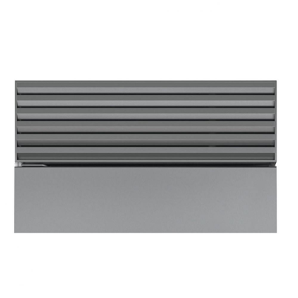 Classic 30'' Pro Louvered Flush Inset Grille - 84''