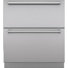 Subzero 7025308 - Stainless Drawer Panel Set, 4'' Toe Kick, Pro Handle