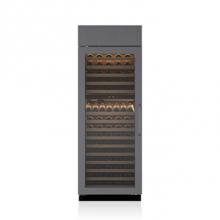 Subzero BW-30/O-LH - 30'' Wine Storage, Glass Door, Overlay, Left Hinge