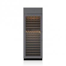 Subzero CL3050W/O/L - 30' WINE STORAGE, GLASS DOOR, OVERLAY, LEFT HINGE