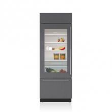 Subzero BI-30UG/O-LH - 30'' BUILT-IN, OVER-UNDER, GLASS DOOR, OVERLAY, LEFT