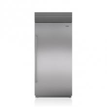 Subzero BI-36R/S/TH-LH - 36'' BUILT-IN, ALL REFRIGERATOR, SS, TUBULAR HANDLE, LEFT