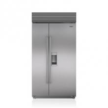 Subzero BI-42SD/S/PH - 42'' BUILT-IN, SIDE-BY-SIDE, EXTERNAL ICE & WATER DISPENSER, SS, PRO