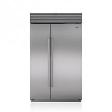 Subzero CL4850SID/S/T - 48' BUILT-IN, SIDE-BY-SIDE, INTERNAL ICE & WATER DISPENSER, SS, TUBULAR HANDLE