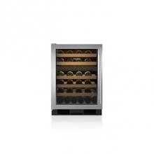 Subzero UW-24/S/TH-LH - 24'' WINE STORAGE, GLASS DOOR, SS, TUBULAR HANDLE, LEFT