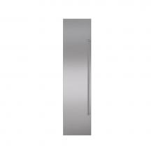 Subzero 9036866 - Classic 48'' Stainless Steel Flush Inset Freezer Door Panel With Pro Handle