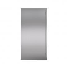 Subzero 9038347 - Classic 36'' Stainless Steel Flush Inset Door Panel With Tubular Handle