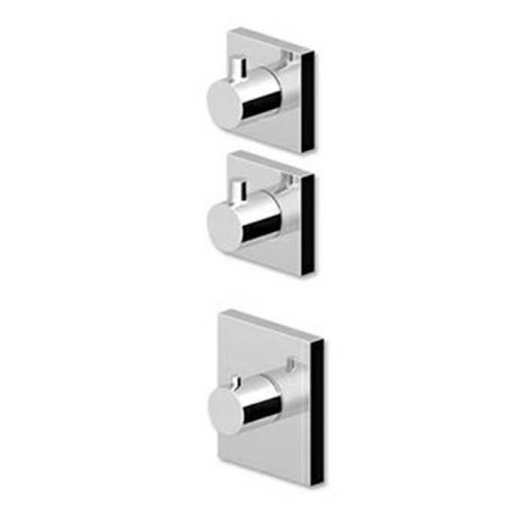 Built-In Thermostatic Shower Mixer With 2 Volume Controls