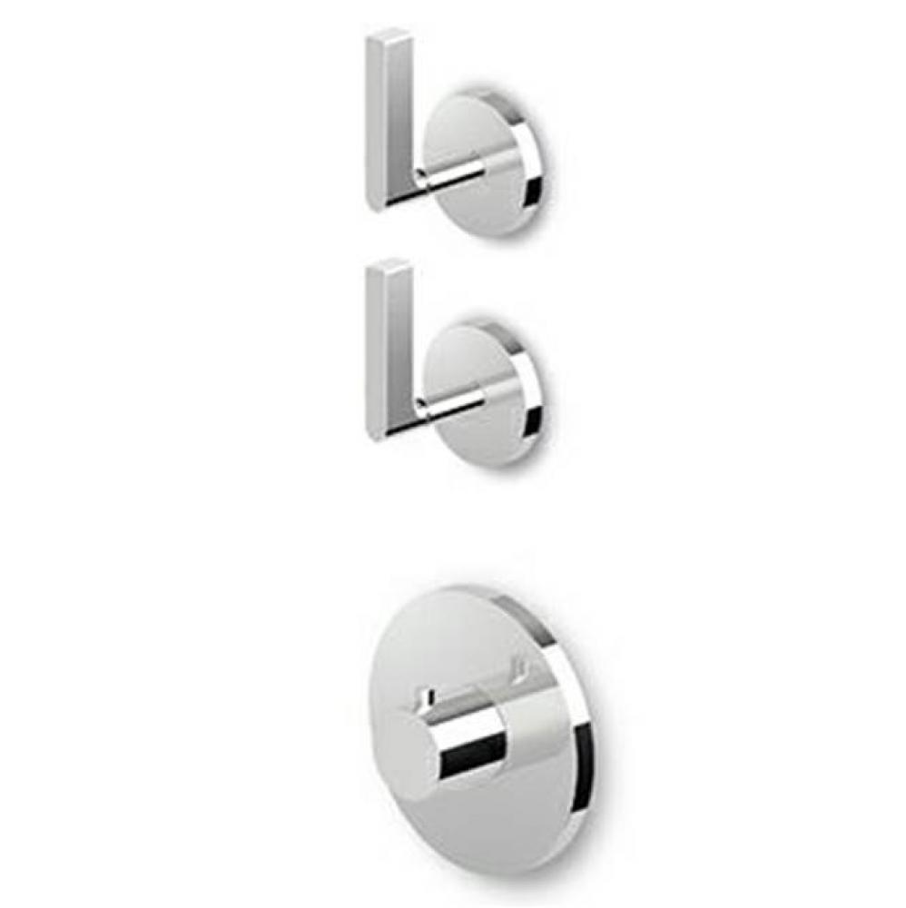 Built-In Thermostatic Shower Mixer With 2 Volume Controls