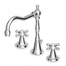 Zucchetti Faucets ZAG405.195E - 3 Hole Basin Mixer Fixed Spout