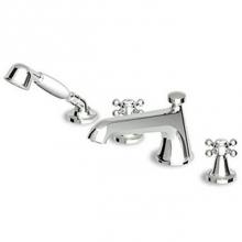 Zucchetti Faucets ZAG486.1950 - 4 Hole Bath-Mixer