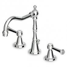 Zucchetti Faucets ZAL405.195E - 3 Hole Basin Mixer Fixed Spout