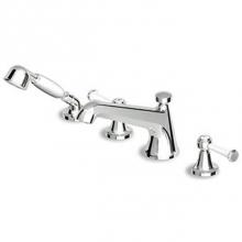 Zucchetti Faucets ZAM486.1950 - 4 Hole Bath-Mixer