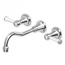 Zucchetti Faucets ZAM672.190E - 3 Hole Built-In Basin Mixer