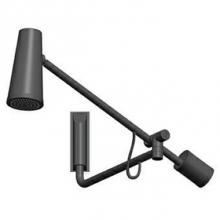 Zucchetti Faucets Z94250.1900 - Wall Mounted Shower Head With 2 Adjustable Arms